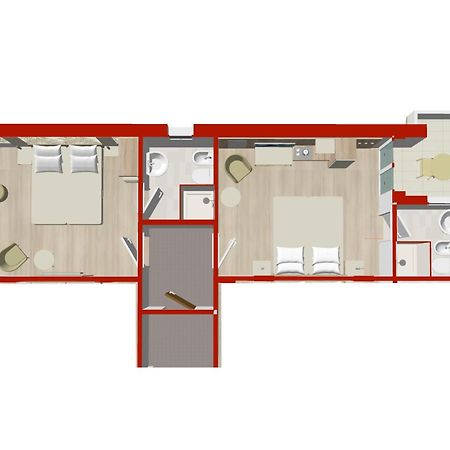 Continental B&B City Hotel Bibione Dış mekan fotoğraf